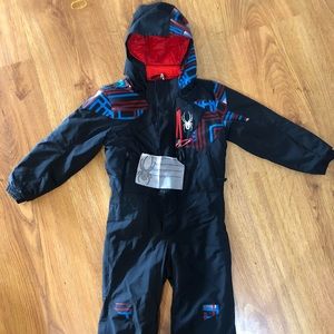 Boys Spyder One-Piece Ski Suit